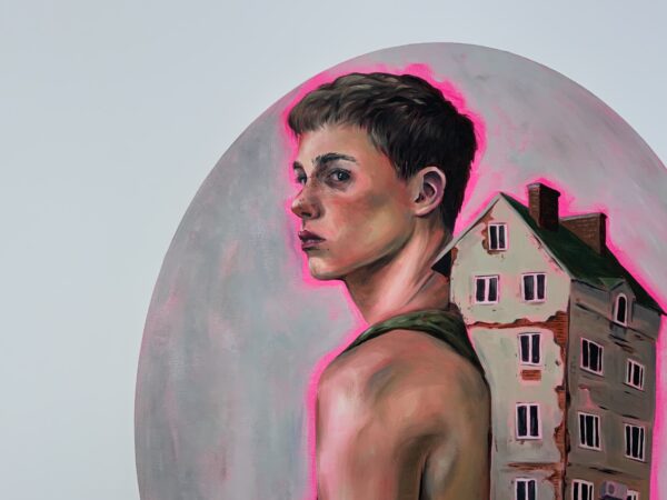 The weight, detalle superior